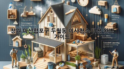 창원 마산합포구 두월동 이사청소 비용 완벽 가이드